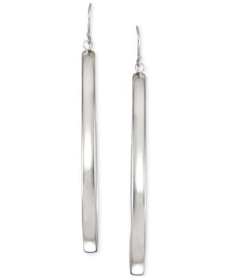 14k Gold Vermeil Earrings, Teardrop Dangle Earrings (Also in Sterling Silver)