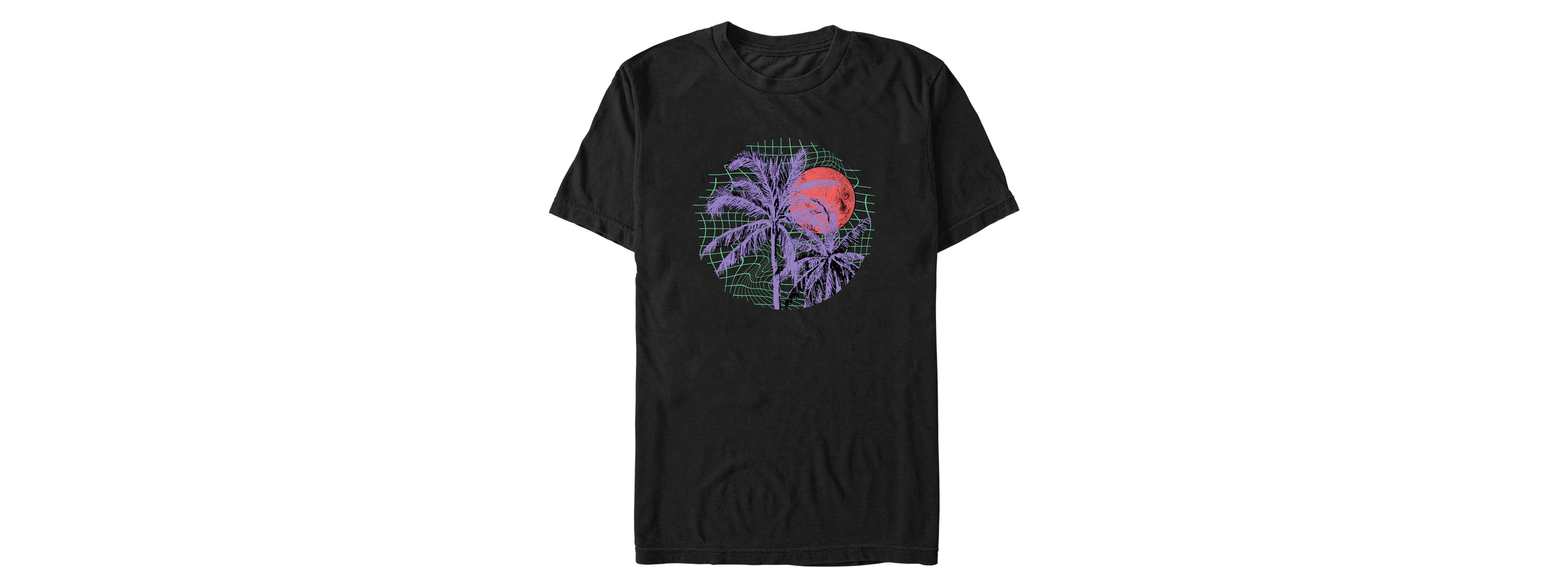 Fifth Sun Men's Generic Additude Deserted Island Chest Short Sleeves T-shirt