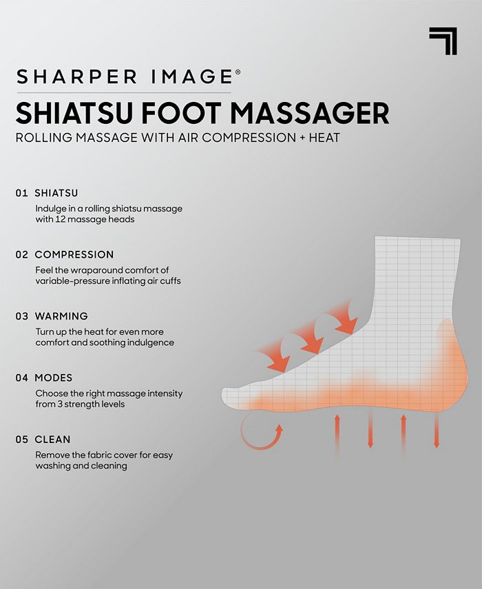 truMedic Trushiatsupro Foot Massager with Heat - Macy's