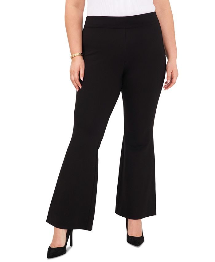 Vince Camuto Plus Size Flare-Leg Pull-On Pants - Macy's