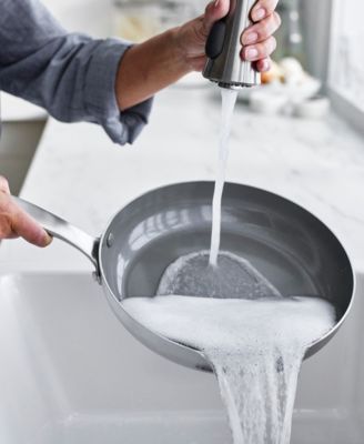 Chatham Tri-Ply Stainless Steel Ceramic Nonstick 3 Piece Frying Pan Set