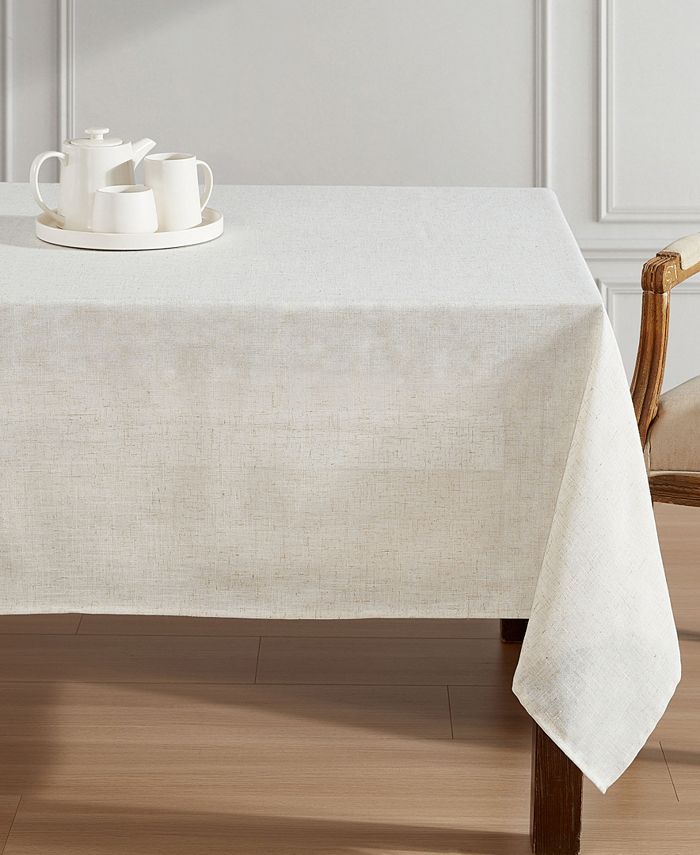 Laura Ashley Dothan Tablecloth, 102" L x 60" W Macy's