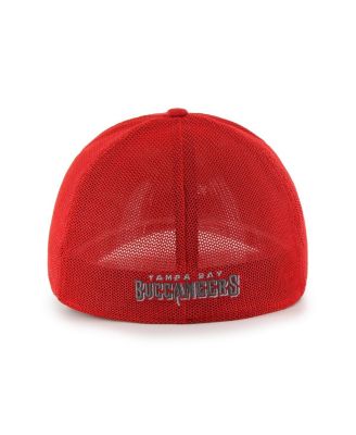 Men's Red Tampa Bay Buccaneers Pixelation Trophy Flex Hat
