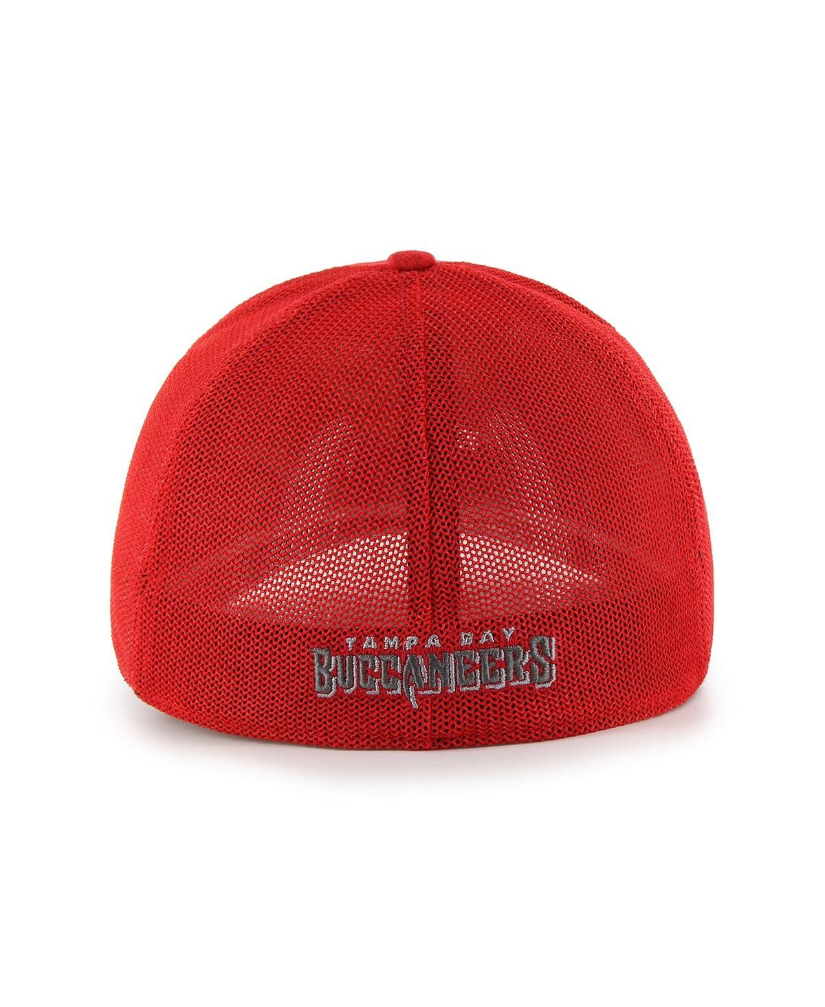 Men's '47 BrandTampa Bay Buccaneers Pixelation Trophy Flex Hat - Red