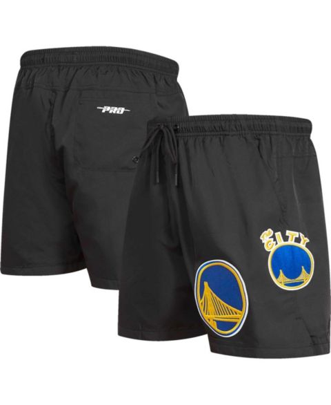 Мужские шорты Pro Standard Black Golden State Warriors Classics Woven