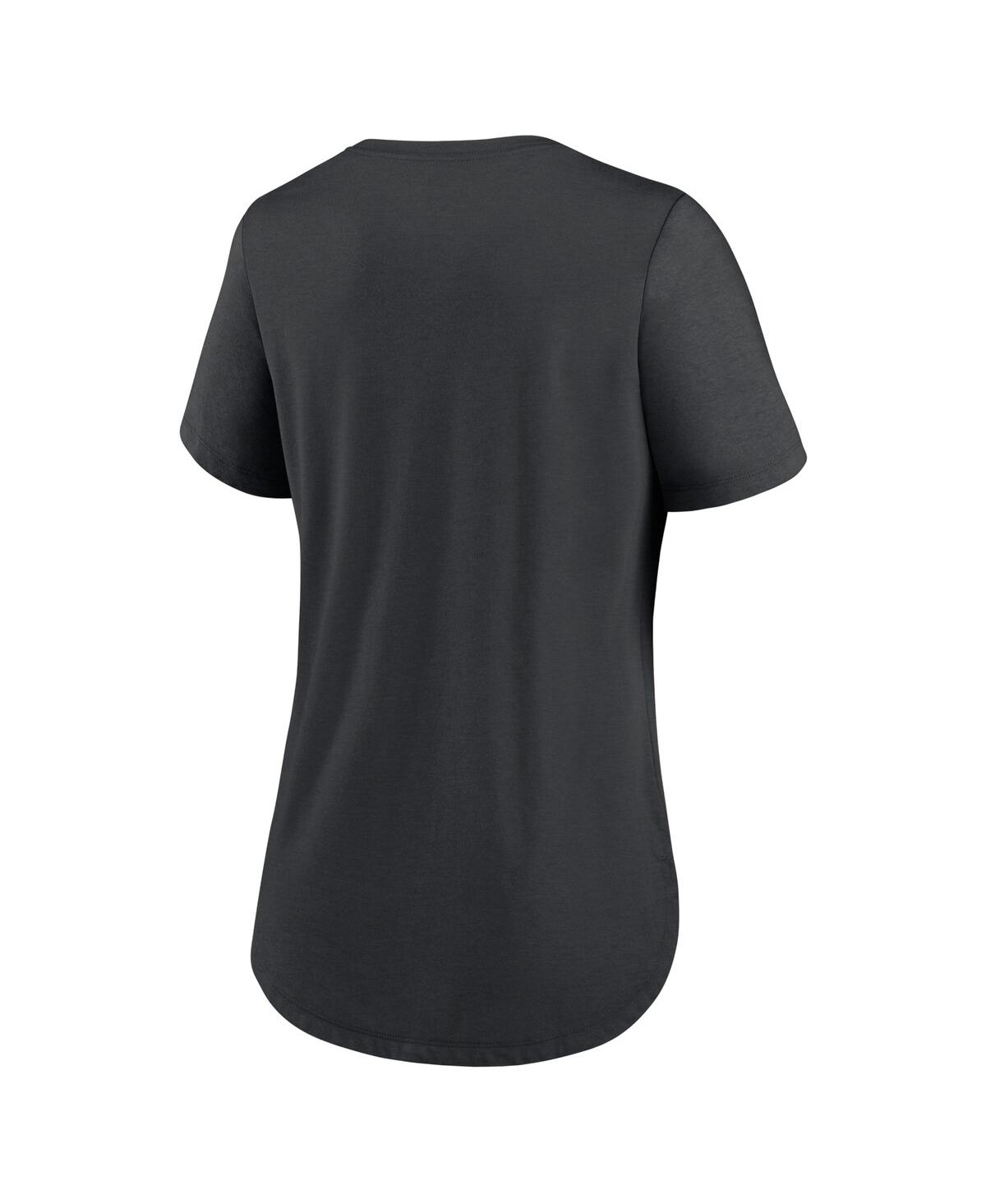 Shop Nike Women's  Black Chicago White Sox City Connect Tri-blend T-shirt