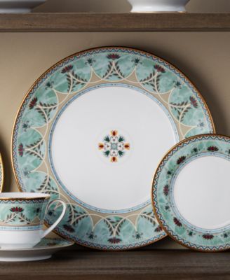Serene Garden Set of 4 Dinner Plates, 10.50"