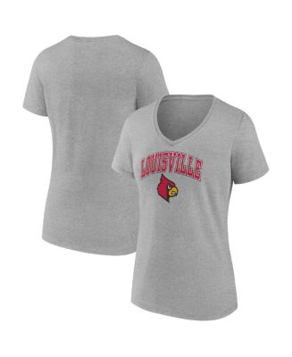 Men's Fanatics Branded Black Louisville Cardinals Campus T-Shirt