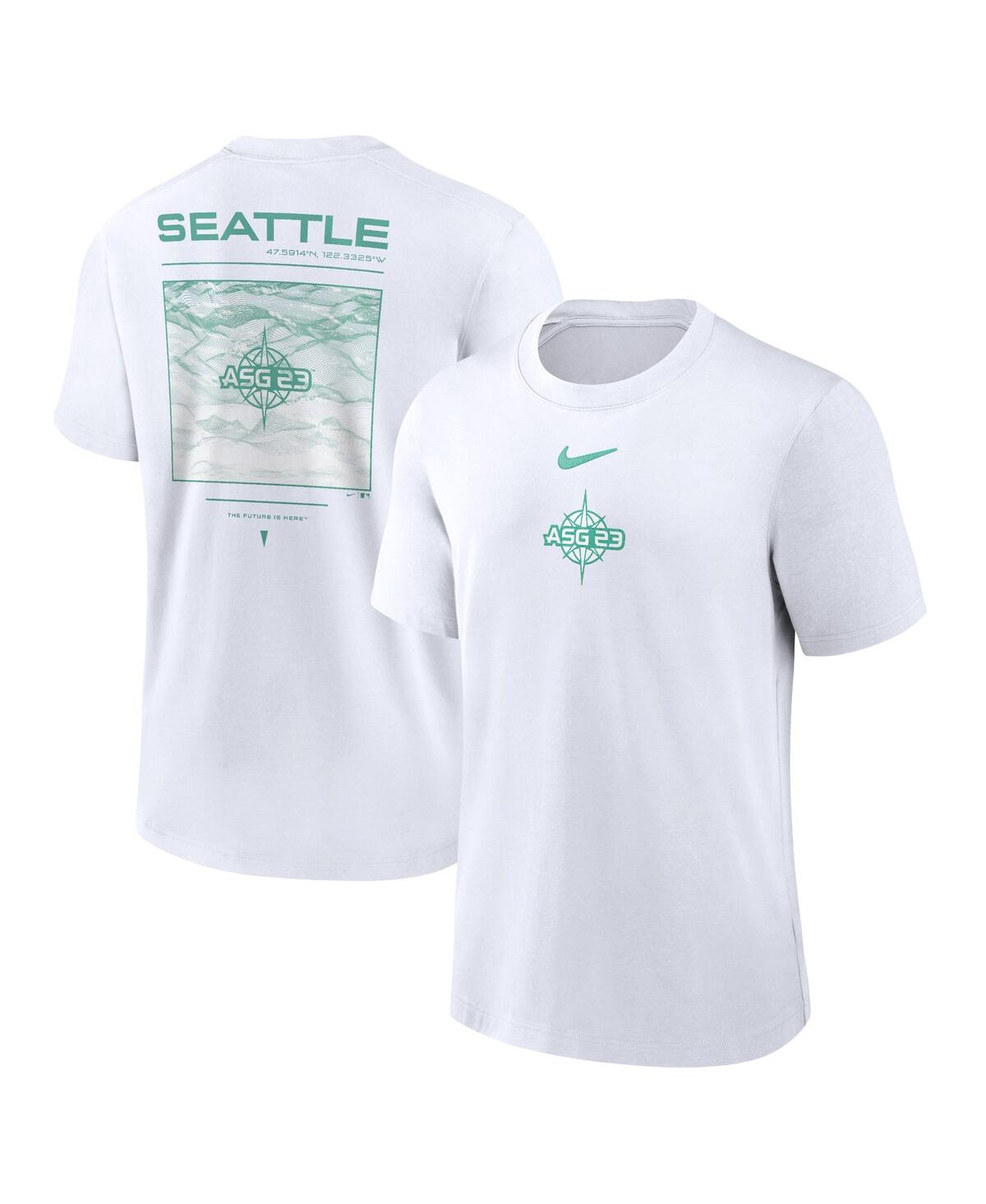 Nike Men's  White 2023 Mlb All-star Game T-shirt