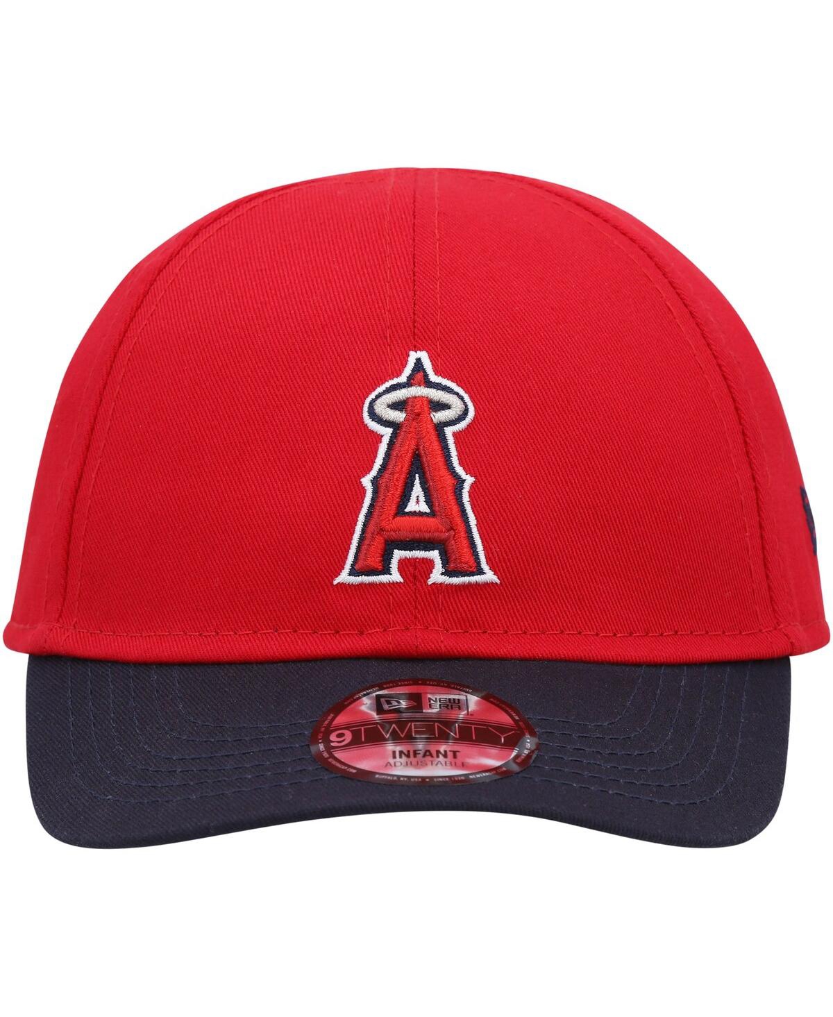Shop New Era Infant Boys And Girls  Red Los Angeles Angels Team Color My First 9twenty Flex Hat