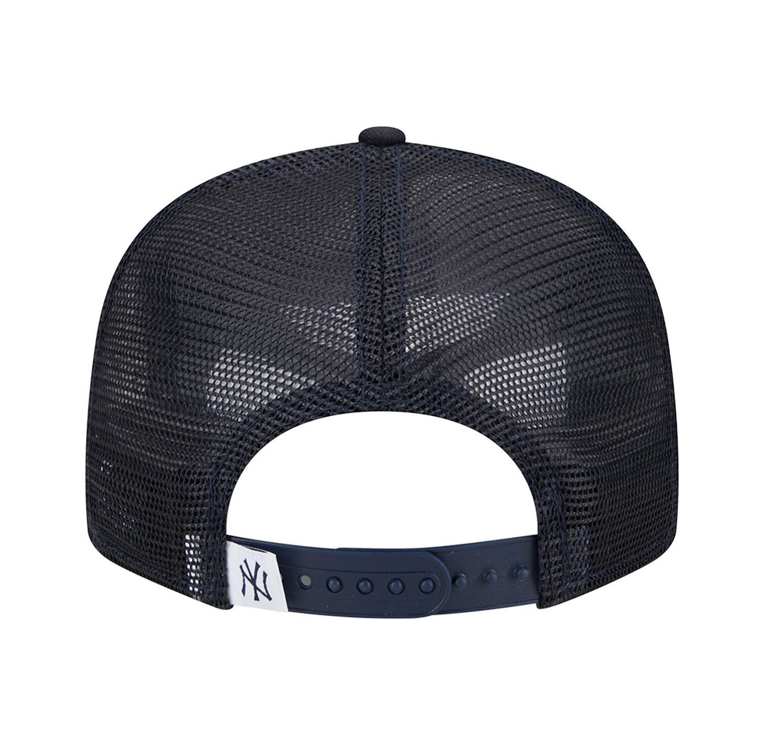 Men's Navy New York Yankees Team Color Trucker 9FIFTY Snapback Hat