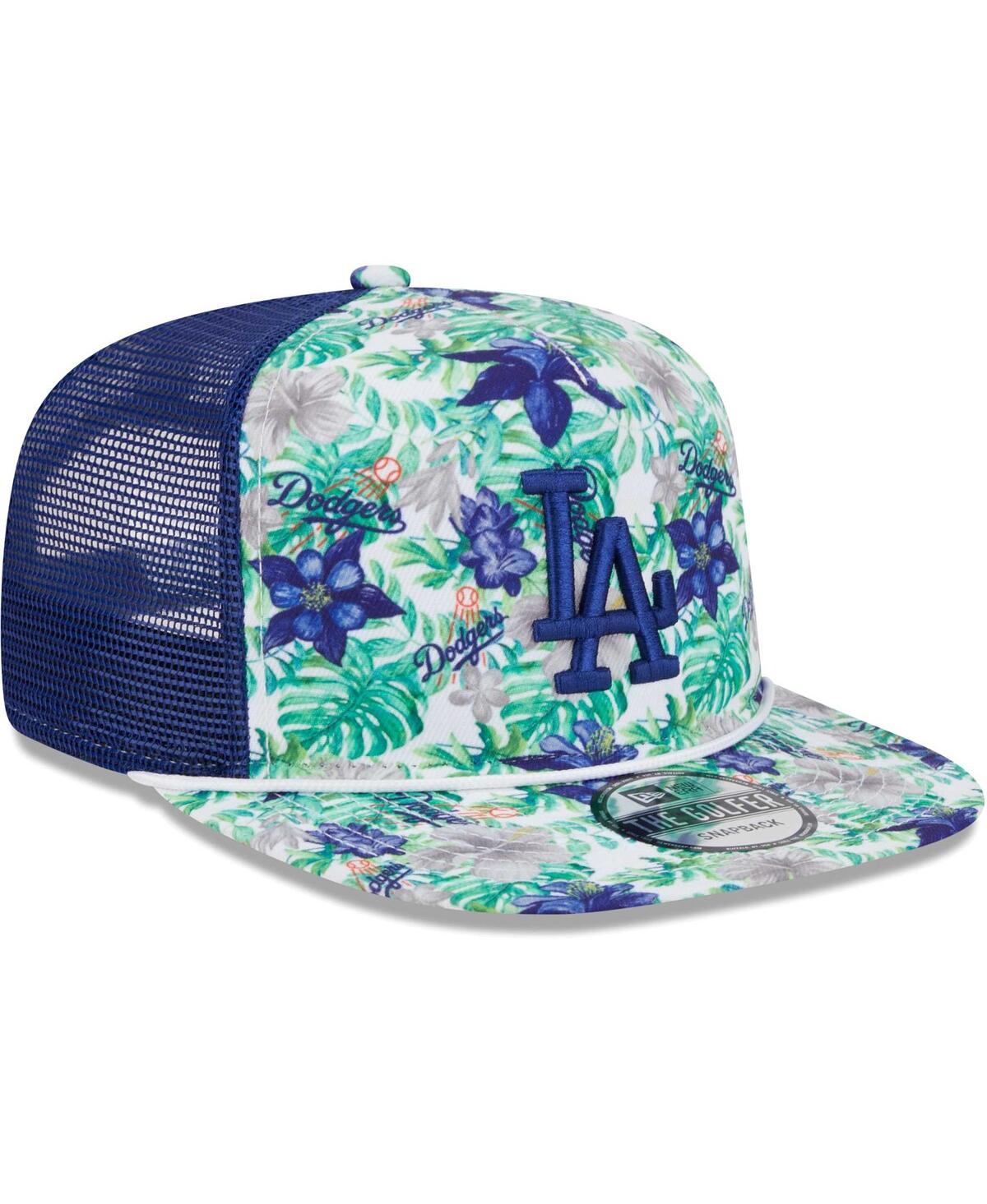 Atlanta Braves New Era Retro Beachin' Trucker 9FIFTY Snapback Hat - Natural