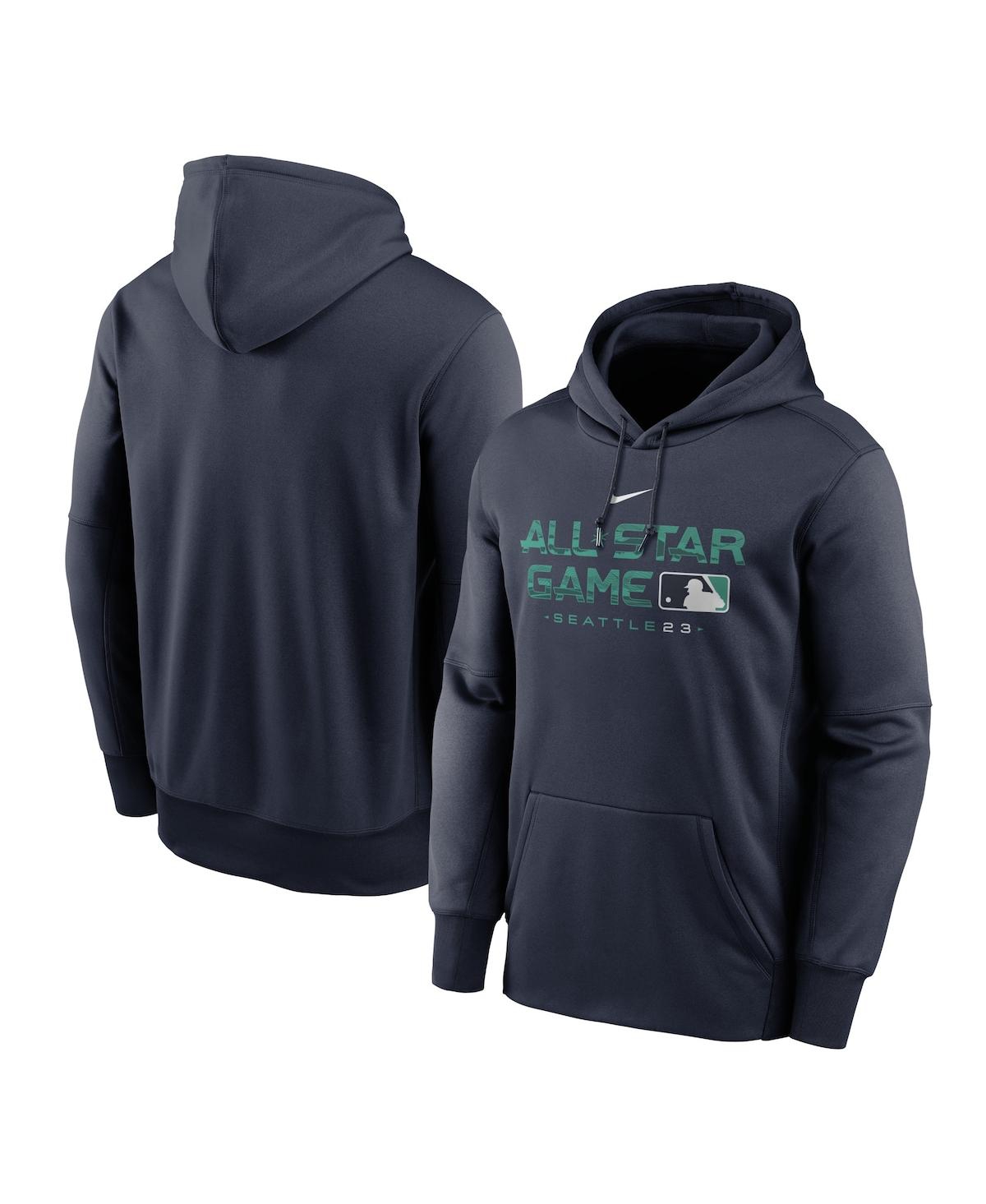 Men's Nike2023 Mlb All Star Game Therma Fleece Pullover Hoodie - Navy