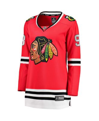 Women's Connor Bedard Red Chicago Blackhawks 2023 NHL Draft Home Breakaway Player Jersey