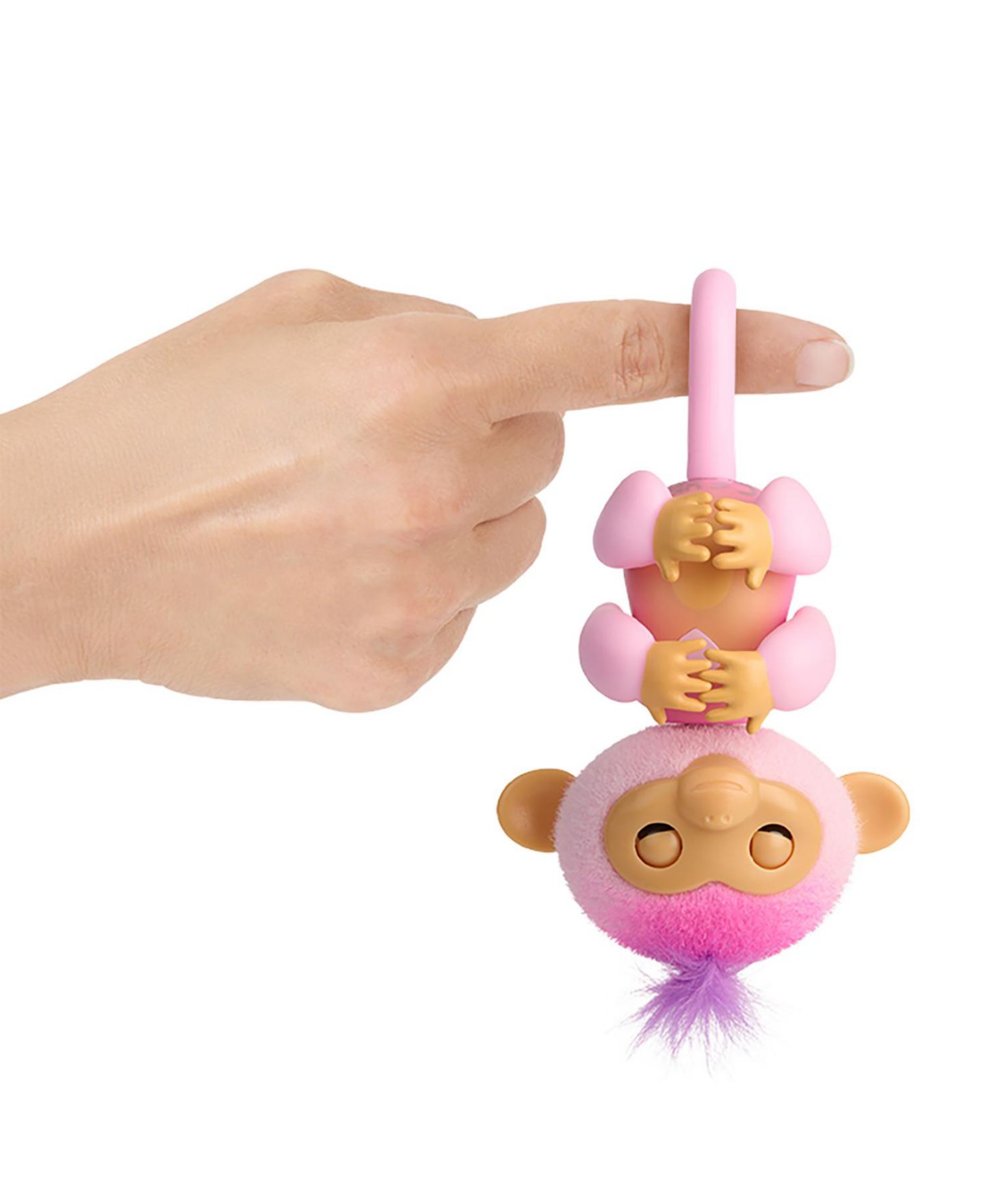 Детские фигурки Fingerlings Interactive Baby Monkey Reacts to Touch with 70+ Sounds & Reactions — фото 17