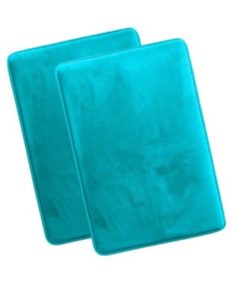 Non-Slip, Ultra Soft Plush, Memory Foam Bath Rug - Large 20"x32" - 2 Pack