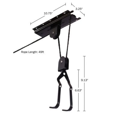 The Bicycle Repair Stand by holds up to 66-pounds effortlessly in heavy-duty clamps that are engineered not to harm your bike's finish.