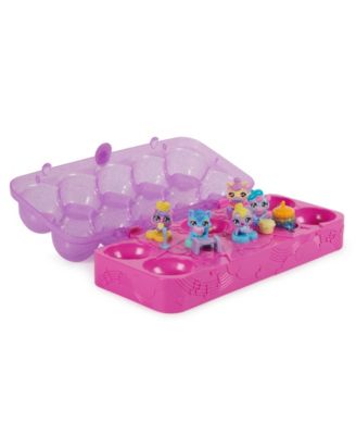 Hatchimals Alive, Egg Carton Toy with 5 Mini Figures in Self-Hatching Eggs
