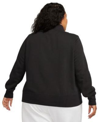 Plus Size Active Sportswear Club 1/2-Zip Fleece Sweatshirt