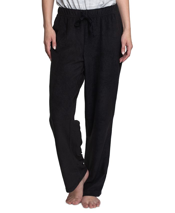 Hanes Women's 2-Pk. Stretch Fleece Lounge Pajama Pants - Macy's