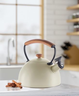 2.5 Litre Whistling Tea Kettle with Wood Handle