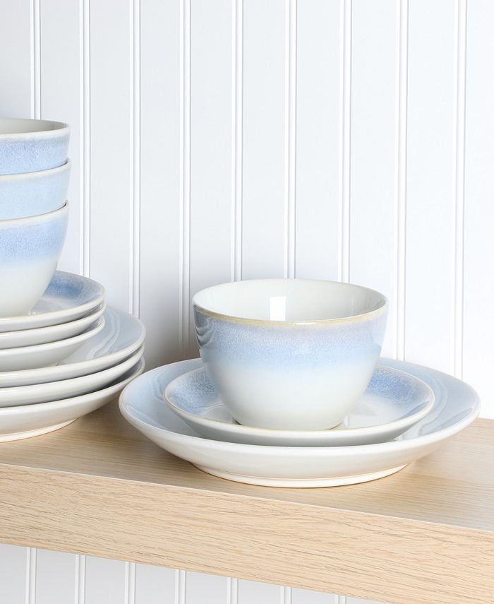 Martha Stewart Perry Street 12 Piece Dinnerware Set, Service for 4 - Macy's