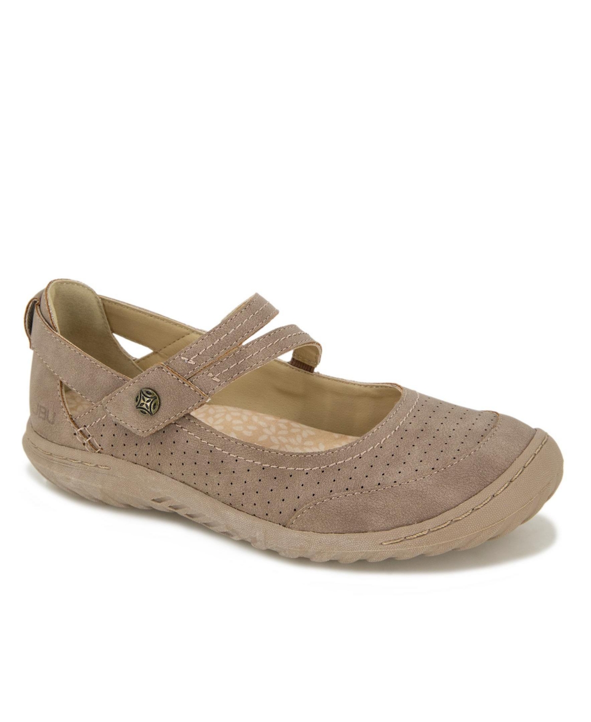 Women's Fawn Casual Flat Mary Jane Shoe - Taupe