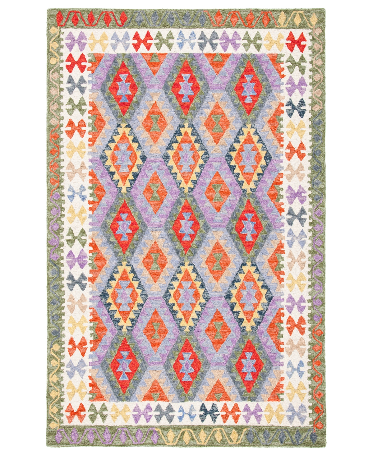 Safavieh Aurora APN415 8' x 10' Area Rug - Ivory, Gray