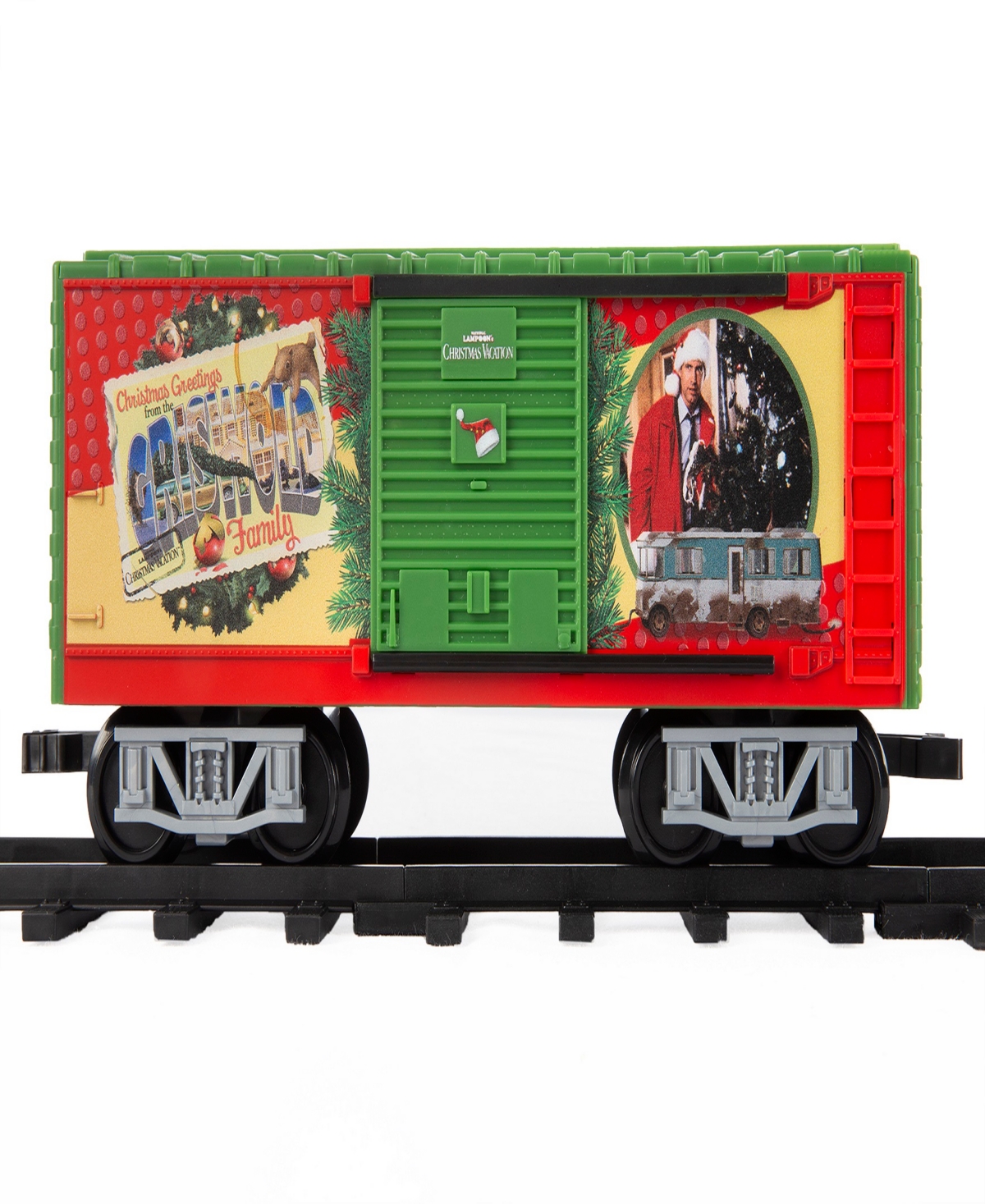 LIONEL CHRISTMAS VACATION BATTERY-OPERATED READY TO PLAY TRAIN SET WITH REMOTE 