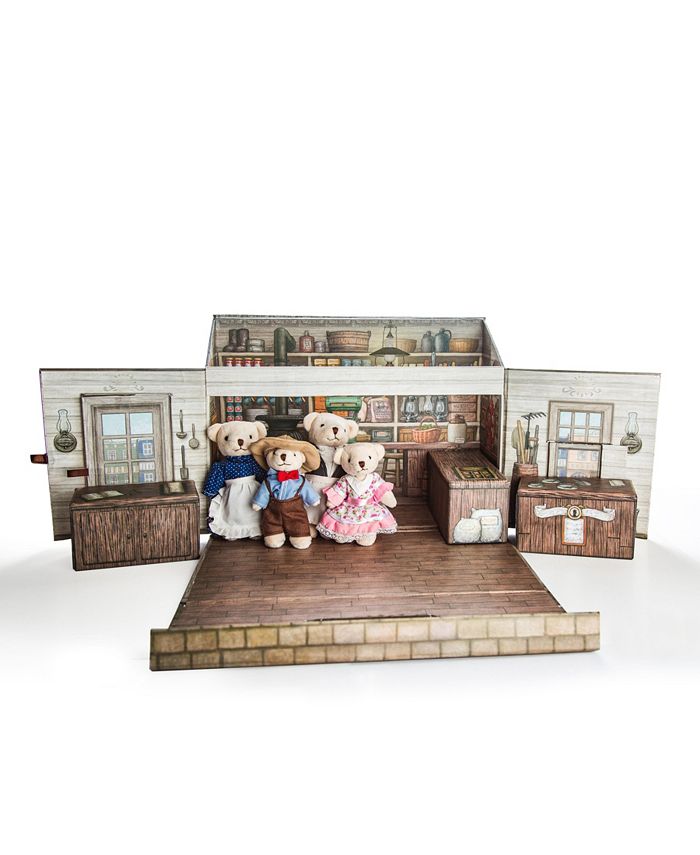 The Queen's Treasures My First Little House on The Prairie Handmade Oleson's Bear Family and