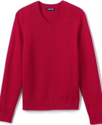 Men's Cotton Modal V-neck Sweater