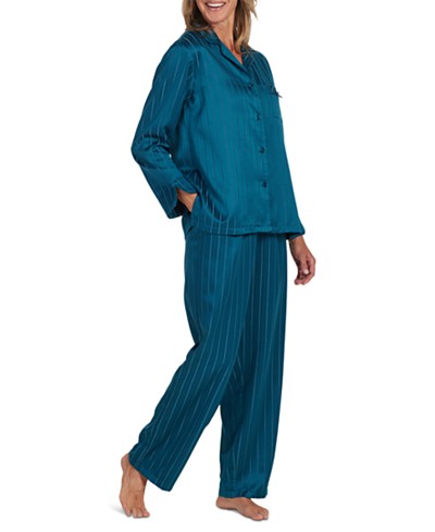 Tommy Hilfiger Printed Shirt and Shorts Pajama Set - Macy's