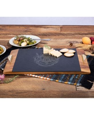 Harry Potter Hogwarts Covina Acacia and Slate Charcuterie Board
