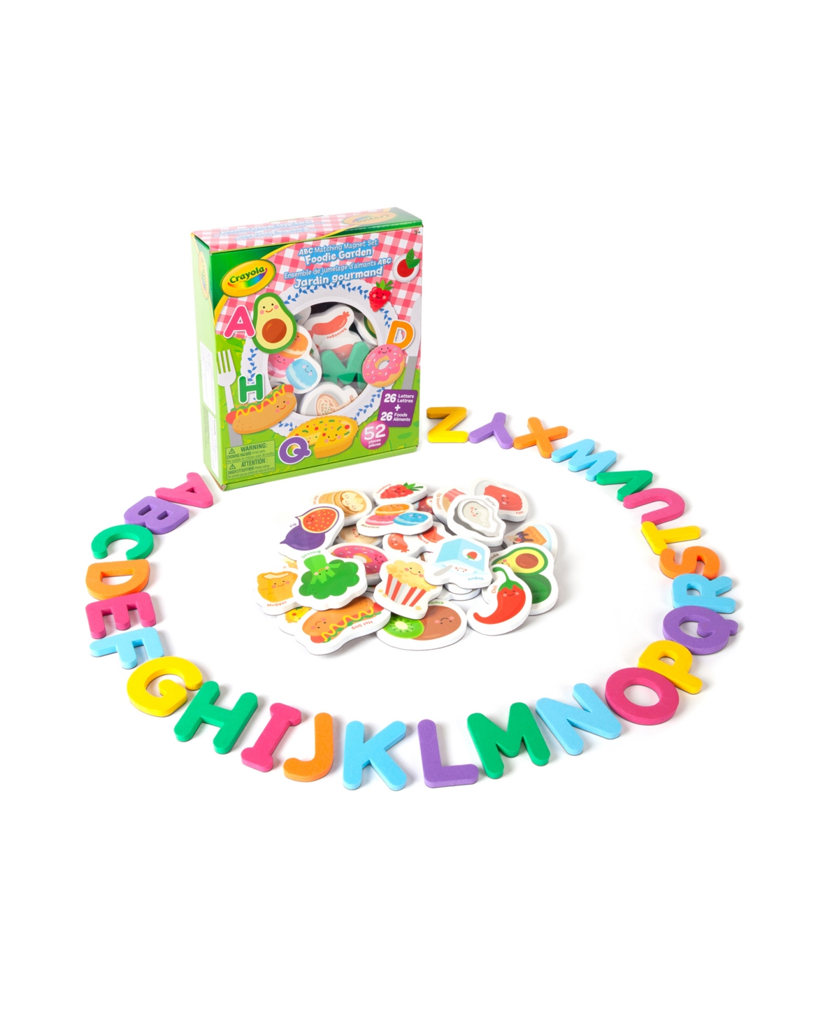 Grow 'n Up Crayola Abc Match Magnetic Set In Multi