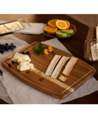 Disney's Mickey Mouse Christmas Ovale Acacia Cutting Board