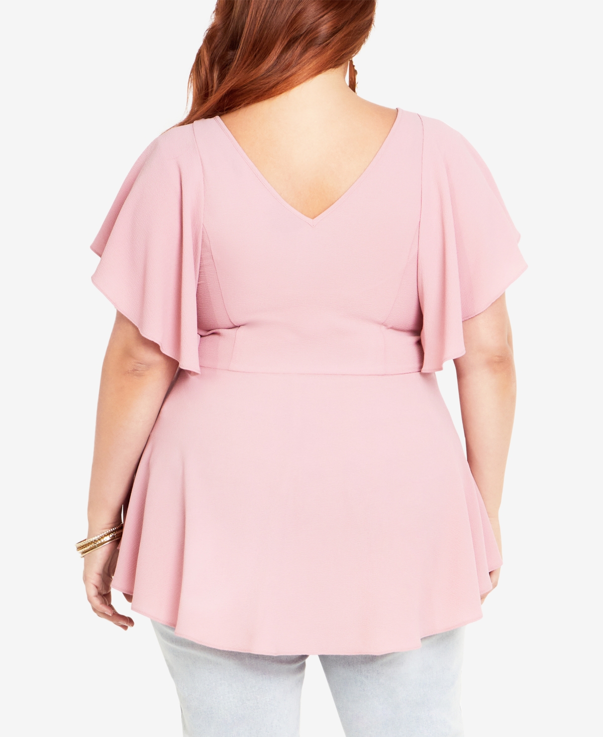 City Chic Women's Romantic Mood Top