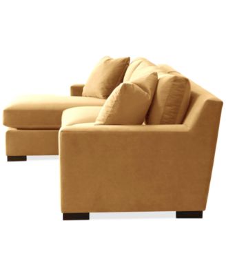 CLOSEOUT! Marristin 121" 2-Pc. Fabric Chaise Sectional, Created for Macy's