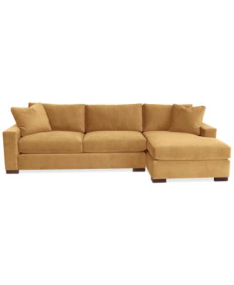 CLOSEOUT! Marristin 121" 2-Pc. Fabric Chaise Sectional, Created for Macy's
