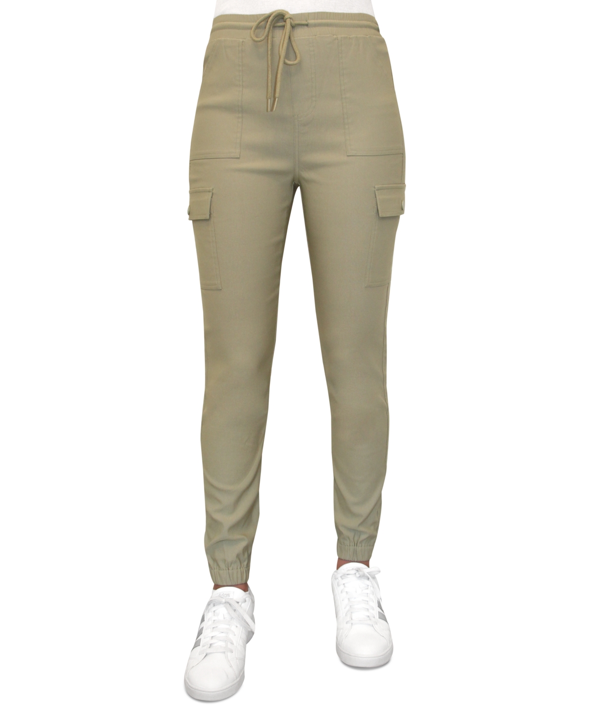 Almost Famous Juniors' Luxe Cargo Joggers