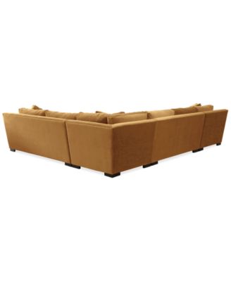 CLOSEOUT! Marristin 148" 4-Pc. Fabric Chaise Sectional, Created for Macy's