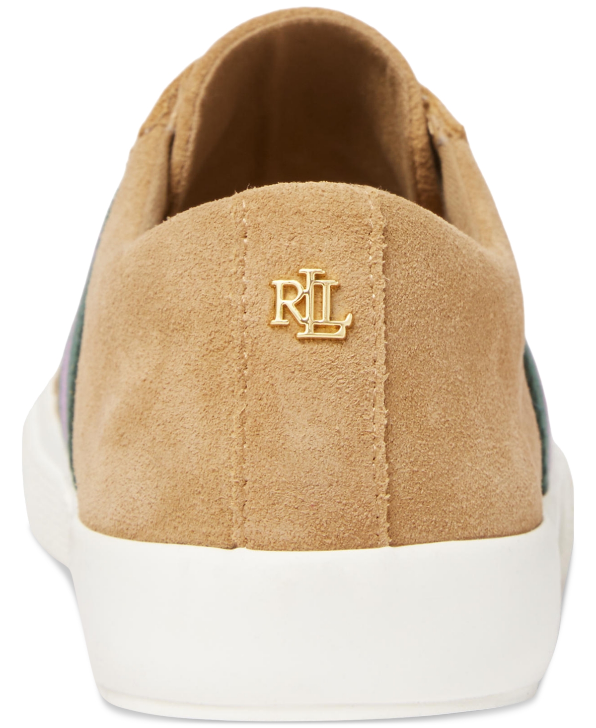 Shop Lauren Ralph Lauren Women's Janson Sneakers In Camel