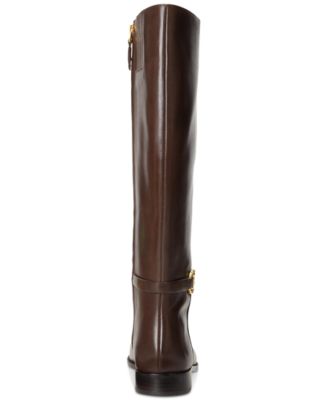 【LAUREN RALPH LAUREN】BRIDGETTE レザー ロングブーツ Lauren Ralph Lauren Bridgette ロングブーツ | ブラック