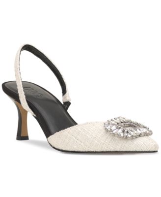 I.N.C. International Concepts - Women's Gevira Pointed-Toe Slingback Pumps