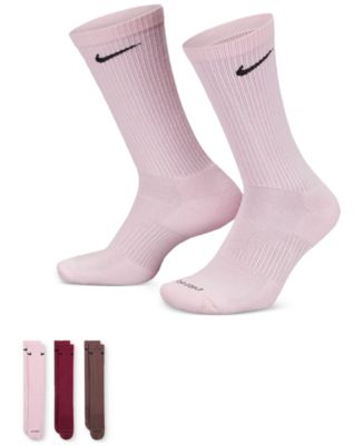 Nike Everyday Plus Cushioned Training Crew Socks 3 Pairs - Macy's