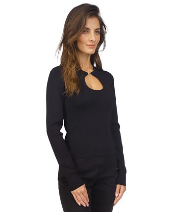 Michael Kors Women s Cutout Hardware Sweater Macy s