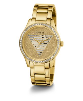 Women's Analog Gold-Tone Stainless Steel Watch 38mm