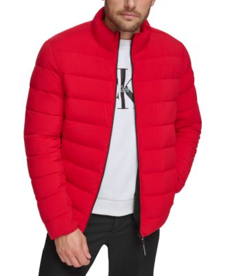 Calvin Klein - Men's Quilted Infinite Stretch Water-Resistant Puffer Jacket
