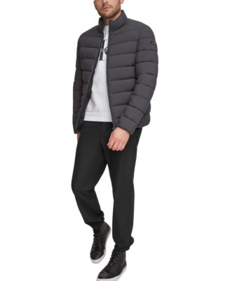 Men's Quilted Infinite Stretch Water-Resistant Puffer Jacket