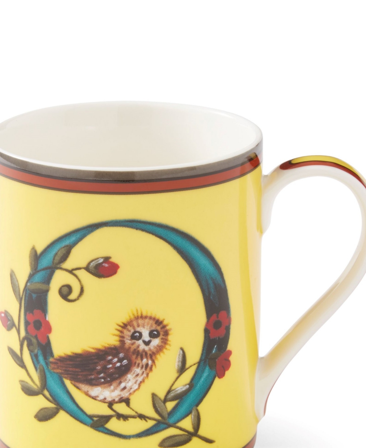 Kit Kemp for Spode Alphabet Mug, 12 oz - O