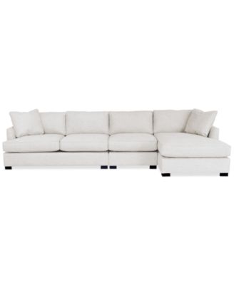 CLOSEOUT! Nightford 146" 3-Pc. Fabric Chaise Sectional, Created for Macy's